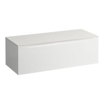 LAUFEN ARUN Zásuvkový element 1200, s 1 zásuvkou, bez výrezu, s vrchnou doskou Ardesia Bianca, 1205x505x390 mm, Multicolour farby 999, H4141201519991