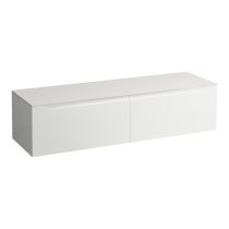 LAUFEN ARUN Zásuvkový element 1600, s 2 zásuvkami, bez výrezu, s vrchnou doskou Ardesia Bianca, 1605x505x390 mm, Multicolour farby 999, H4141401519991