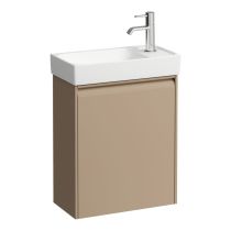 LAUFEN MEDA Skrinka pod umývadlo, 1 dvierka, pánty dvierok vpravo, 435x220x515 mm, Cappuccino 465, H4215520114651