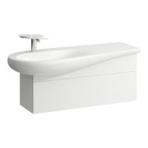 LAUFEN ILBAGNOALESSI Skrinka pod umývadlo 1200, s 1 zásuvkou, s výrezom pre sifón vľavo, pre umývadlo H814973, 995x320x340 mm, Špeciálne farby 990, H4304210979901