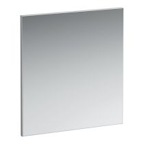 LAUFEN FRAME 25 Zrkadlo s hliníkovým rámom, bez osvetlenia, 650x700 mm, Zrkadlo 144, H4474039001441