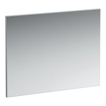 LAUFEN FRAME 25 Zrkadlo s hliníkovým rámom, bez osvetlenia, 900x700 mm, Čierna matná 450, H4474059004501