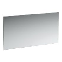 LAUFEN FRAME 25 Zrkadlo s hliníkovým rámom, bez osvetlenia, 1300x700 mm, Čierna matná 450, H4474089004501