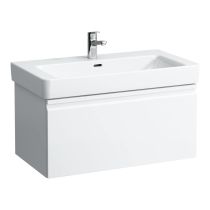 LAUFEN LAUFEN PRO S Skrinka pod umývadlo 813965 so zásuvkou a vnútornou zásuvkou, 810x450x390 mm, Biela 463, H4835020964631