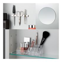 LAUFEN FRAME 25 Príslušenstvo FRAME 25: obsiahnuté 3 položky – organizér do zrkadlovej skrinky, samolepiace dodatočné zrkadielko, magnetický držiak nožníc, H4906009000001