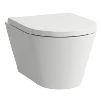 LAUFEN Kartell LAUFEN, Závesné WC, Rimless/compact, hlboké splachovanie, Biela 000, 490x370 mm, H8203330000001