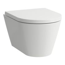 LAUFEN Kartell LAUFEN, Závesné WC, Rimless/compact, hlboké splachovanie, Biela LCC Active A00, 490x370 mm, H820333A000001