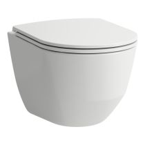 LAUFEN LAUFEN PRO, Závesné WC compact Rimless, hlboké splachovanie, Biela LCC Active A00, 490x360 mm, H820965A000001