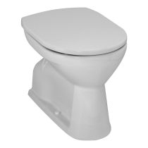 LAUFEN LAUFEN PRO, Stacionárne WC, ploché splachovanie, zvislý odpad, Biela matná 757, 545x360 mm, H8219597570001