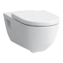 LAUFEN PRO LIBERTY, Závesné WC liberty, Rimless, hlboké splachovanie, Biela LCC Active A00, 700x360 mm, H821960A000001