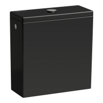 LAUFEN Kartell LAUFEN, Nádrž, zadný prívod vody (uprostred), Čierna lesklá 020, 380x160 mm, H8293310209711