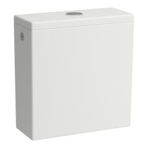 LAUFEN Kartell LAUFEN, Nádrž, prívod vody bočný (vľavo alebo vpravo), Biela matná 757, 380x160 mm, H8293327579721