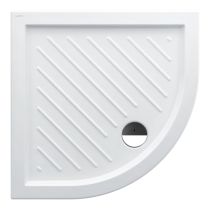 LAUFEN MERANO E Keramická sprchová vanička, štvrťkruhová, 800x800x55 mm, Biela / protišmyková 600, H8559506000001