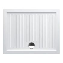 LAUFEN MERANO E Keramická sprchová vanička, obdĺžniková, 1000x800x55 mm, Biela / protišmyková 600, H8559566000001