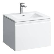 LAUFEN LAUFEN PRO S Umývadlo so skrinkou so zásuvkou, 600x500x460 mm, Grafit matný 480, H8609614801041