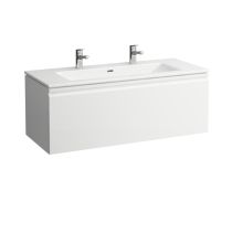 LAUFEN LAUFEN PRO S Umývadlo so skrinkou s 1 zásuvkou, 1200x500x460 mm, Biela 475, H8609674751041
