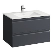 LAUFEN LAUFEN PRO S Umývadlo so skrinkou, 800x500x545 mm, Grafit matný 480, H8619634801041