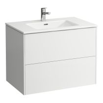 LAUFEN LAUFEN PRO S Umývadlo slim so skrinkou 80 cm, s 2 zásuvkami, vr. deliaceho systému do zásuviek, 800x500x610 mm, Multicolour farby 999, H8649619991041