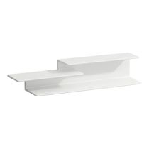 LAUFEN HOME COLLECTION Keramická polička "Etagere Lay" 690 mm, Biela matná 757, H8777727570001