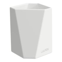 LAUFEN HOME COLLECTION Keramický pohárik 'TRIO Cup', Čierna matná 716, H8777747160001