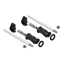 LAUFEN SANITARY ACCESSORIES PUB, Montážna sada Laufen EasyFit 2,0 pre závesné WC a bidety Val a Palace (dĺžka tyčiek 278 mm, farba tyčiek šedá), 330x205 mm, H8938200000001