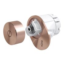 LAUFEN CLEANET RIVA Ovládač s otočným tlačidlom, Leštená ružovo zlatá 162 H8956981620001