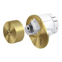 LAUFEN CLEANET RIVA Ovládač s otočným tlačidlom, Zlatá matná 165, H8956981650001