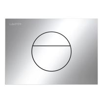 LAUFEN INEO WC tlačidlo INEO SUNRISE, Dual Flush, Chróm 004, H9001120040001