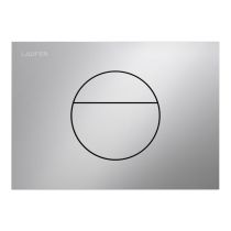 LAUFEN INEO WC tlačidlo INEO SUNRISE, Dual Flush, Chróm matná 007, H9001120070001