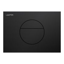 LAUFEN INEO WC tlačidlo INEO SUNRISE, Dual Flush, Čierna matná 716, H9001127160001