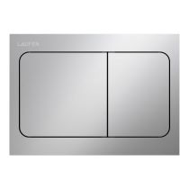 LAUFEN INEO WC tlačidlo INEO AIR, Dual Flush, Chróm matná 007, H9001130070001