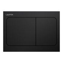 LAUFEN INEO WC tlačidlo INEO AIR, Dual Flush, Čierna matná 716, H9001137160001