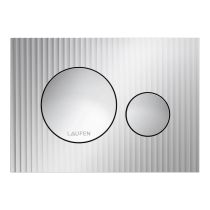 LAUFEN INEO WC tlačidlo INEO MOONDANCE, Dual Flush, Chróm 004, H9001160040001