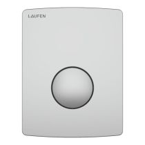 LAUFEN INEO|LIS Pisoárové WC tlačidlo AU109, kruhové tlačítko, Chróm matná 007, H9091090070001