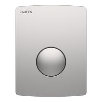 LAUFEN INEO|LIS Pisoárové WC tlačidlo AU109, kruhové tlačítko, Nerezová oceľ brúsená 928, H9091099280001