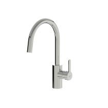 LAUFEN EUROLOOK Essentials 3 drezová stojanková batéria, výtok v tvare J 210 mm, Chróm 100, HF501538100000