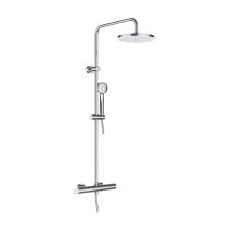 LAUFEN THERM Termostatický sprchový stĺp 150 mm, Chróm 100, HF506557100600