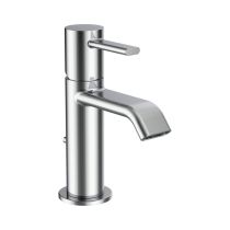 LAUFEN MEDA Umývadlová páková batéria, pevný výtok 95 mm, s automatickým výpustom, Chróm 100, HF506601100000