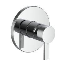 LAUFEN MEDA Vrchný set podomietkovej sprchovej batérie pre Simibox alebo Simibox Light, Chróm 100, HF506678100000