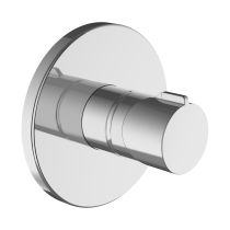 LAUFEN EASYTOUCH Vrchný set sprchovej podomietkovej samouzatváracej batérie, zmiešavacej, s prepínačom, pre Simibox alebo Simibox Light, Chróm 100, HF741078100000