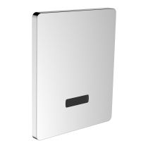 LAUFEN  Pisoárový automatický splachovač, kryt s infračerveným senzorom a montážnym rámčekom, pochrómované, s magnetickým ventilom, sieťové napätie, 230 V/6 V, konektor IP 64 a Bluetooth adaptér, HF771612100000