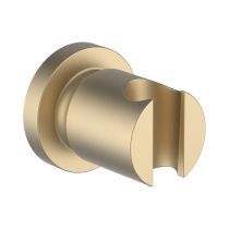 LAUFEN THE NEW CLASSIC Nástenný držiak ručnej sprchy, pevný, celokovový, PVD svetlo zlatá matná 462, HF900548462000