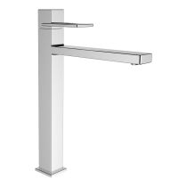 LAUFEN QUADRIGA Umyvadlová páková baterie vysoká, pevný výtok 190 mm, bez automatické výpusti, Chróm 100, HF901114100000