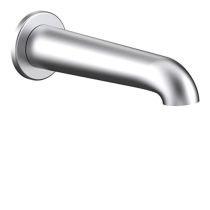 LAUFEN PURE Nástenný výtok 175 mm, PVD inox kartáčovaná oceľ 423, HF901771423000