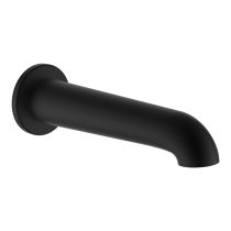 LAUFEN PURE Nástenný výtok 175 mm, PVD titán čierný mat 428, HF901771428000