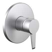 LAUFEN PURE Vrchný set podomietkovej sprchovej batérie pre Simibox alebo Simibox Light, PVD inox kartáčovaná oceľ 423, HF901778423000