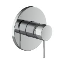 LAUFEN TWINPLUS Vrchná sada podomietkovej sprchovej batérie pre Simibox, Chróm 100, HF905478100000