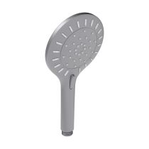 LAUFEN SHOWER PROGRAMME MyTwin120 ručná sprcha, 3 druhy prúdov, chróm, prietok 5,7 l/min, PVD inox kartáčovaná oceľ 423, HF939029423000