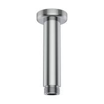 LAUFEN SHOWER PROGRAMME Sprchové rameno stropné 100 mm s kruhovou rozetou, vhodné k oválnym a kruhovým hlavovým sprchám, Chróm 100, HF960098100001