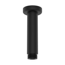 LAUFEN SHOWER PROGRAMME Sprchové rameno stropné 100 mm, s kruhovou ružicou, pre kruhovú hlavovú sprchu s dažďovým efektom, PVD titán čierný mat 428, HF960098428001